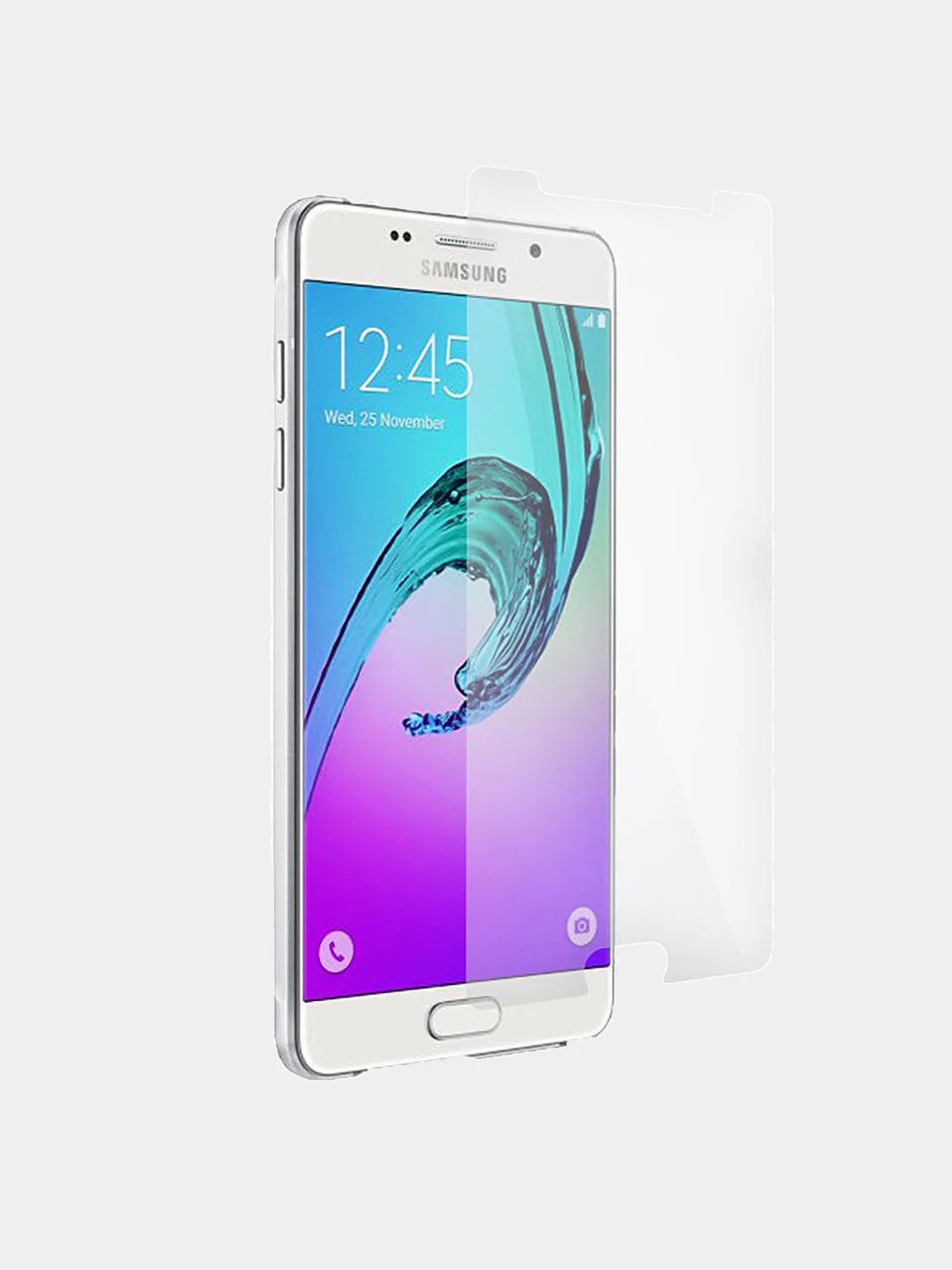 Защитное стекло 2D Samsung S3, S3 mini, S4, S4 mini, S5 mini, S7, J1 mini, j110, J2 prim, j530, А320, А920
