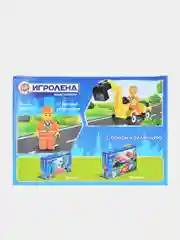 Конструктор 24-42 деталей, 8 дизайнов