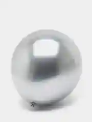 Серебряный воздушные шары хром 12" (5 шт)