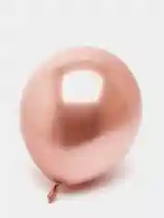 Коралловый меланж воздушные шары хром 12" (5 шт)