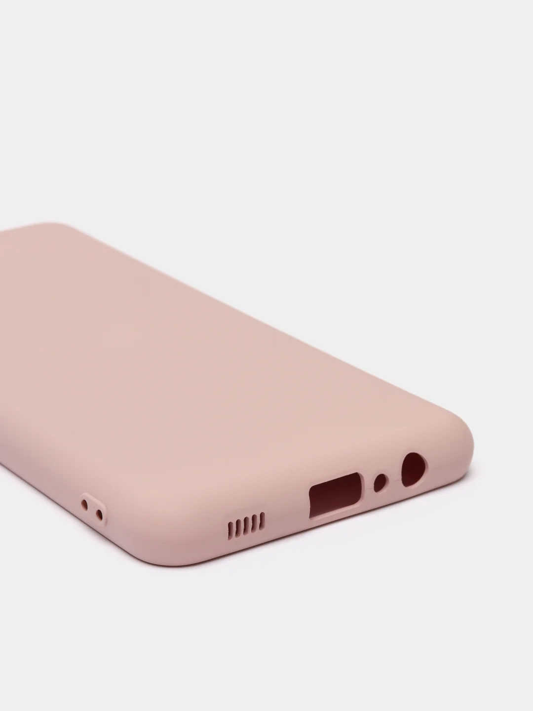Алый чехол Samsung Galaxy A12 / M12, Галакси А12, силиконовый Silicone Cover с закрытым низом