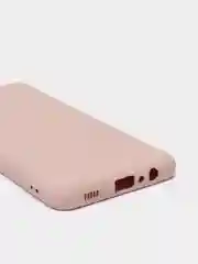 Алый чехол Samsung Galaxy A12 / M12, Галакси А12, силиконовый Silicone Cover с закрытым низом