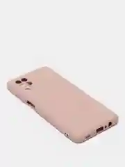 Алый чехол Samsung Galaxy A12 / M12, Галакси А12, силиконовый Silicone Cover с закрытым низом