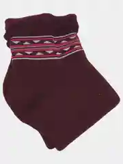 Багровый теплые женские носки зимние, осенние со слабой резинкой