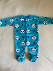 Бирюзовый комбинезон теплый "Baby"