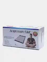 Зеленый акупунктурный массажный коврик для йоги / Аппликатор Кузнецова / аппликатор игольчатый