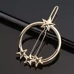 Хаки золотые заколки разных форм