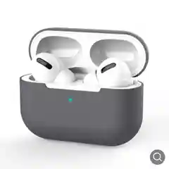Угольный силиконовый чехол для наушников Apple AirPods Pro
