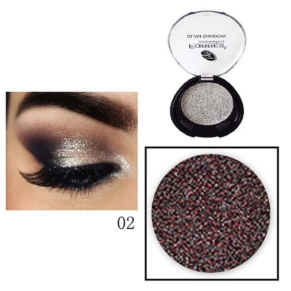 Блестящие крем-тени для век Glitter Eyeshadow Cream, с аппликатором