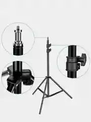 Светодиодная кольцевая лампа / цветная RGB селфи 26см/33см/36см/46см/56см, штатив 210 см