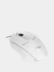 Черный мышь компьютерная проводная игровая, 1200 dpi, 130см, пластик