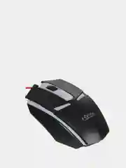 Черный мышь компьютерная проводная игровая, 1200 dpi, 130см, пластик