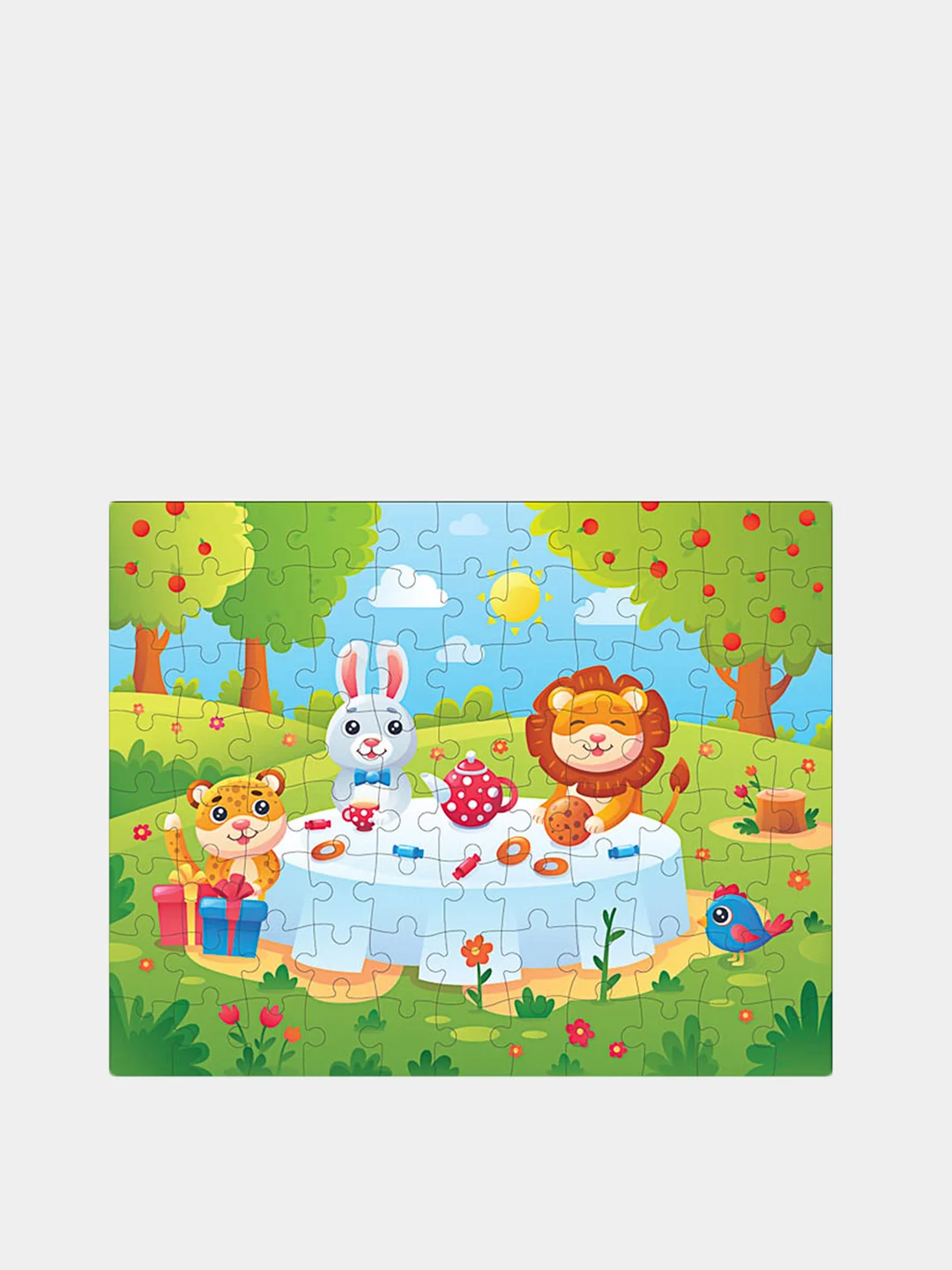 Пазл с игрушкой 88 деталей