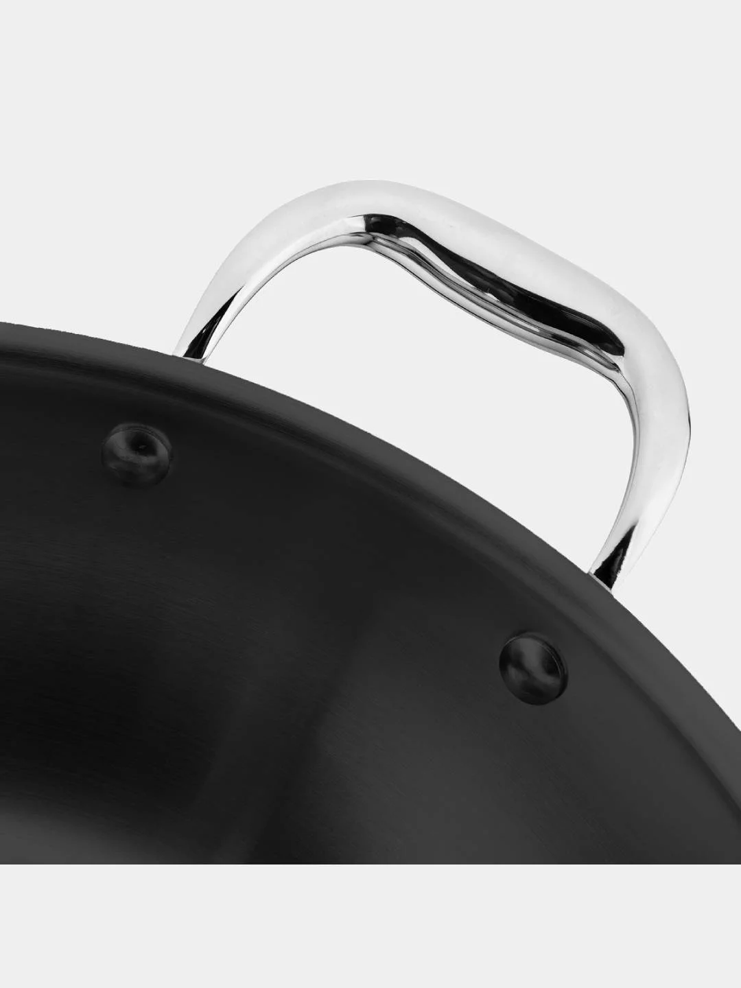 Вок VENSAL Le Chef VS1534 с двумя ручками из трехслойной нержавеющей стали 26 см