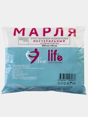 Марля медицинская повышенной плотности, отрез 5 метров (32 плотность),New Life