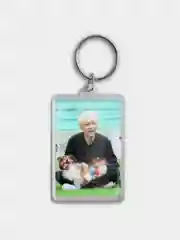 Бирюзовый брелки BTS K-POP