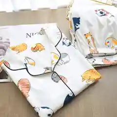 Белый домашний костюм, пижама