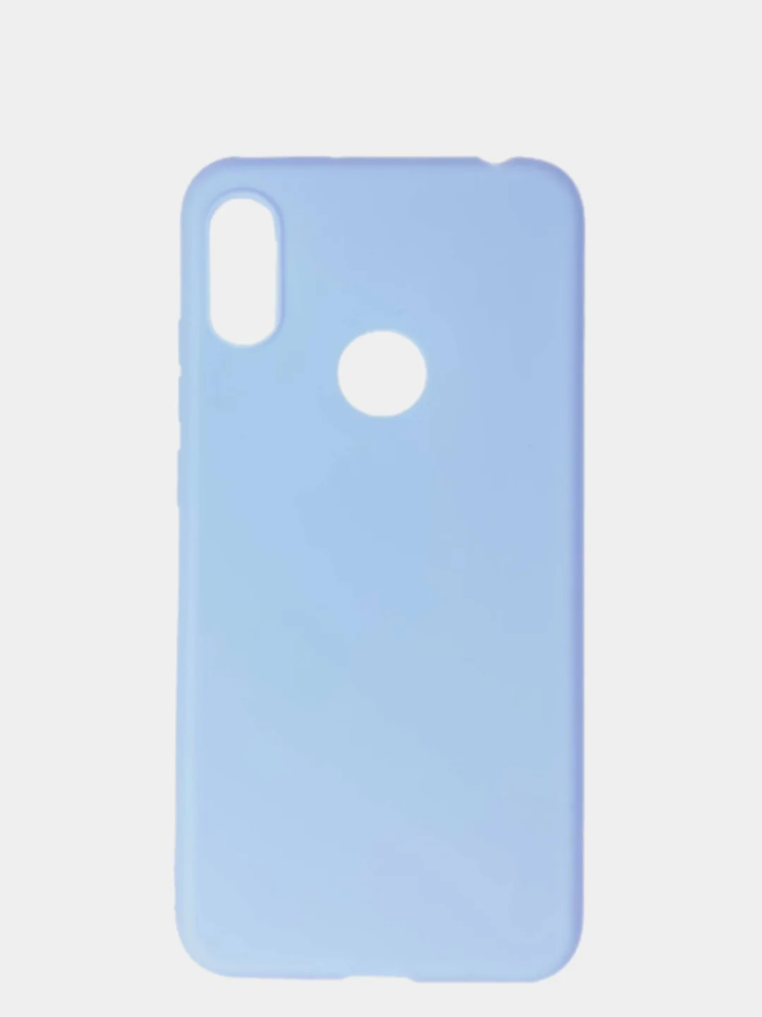 Небесно-голубой чехол Honor 8A / 8A Prime / Huawei Y6 2019 / Y6 Prime 2019 / Y6s силиконовый