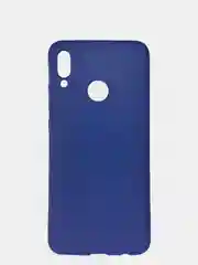 Темно-синий чехол Huawei Honor 10 Lite, Huawei P Smart 2019 силиконовый, цветной, матовый