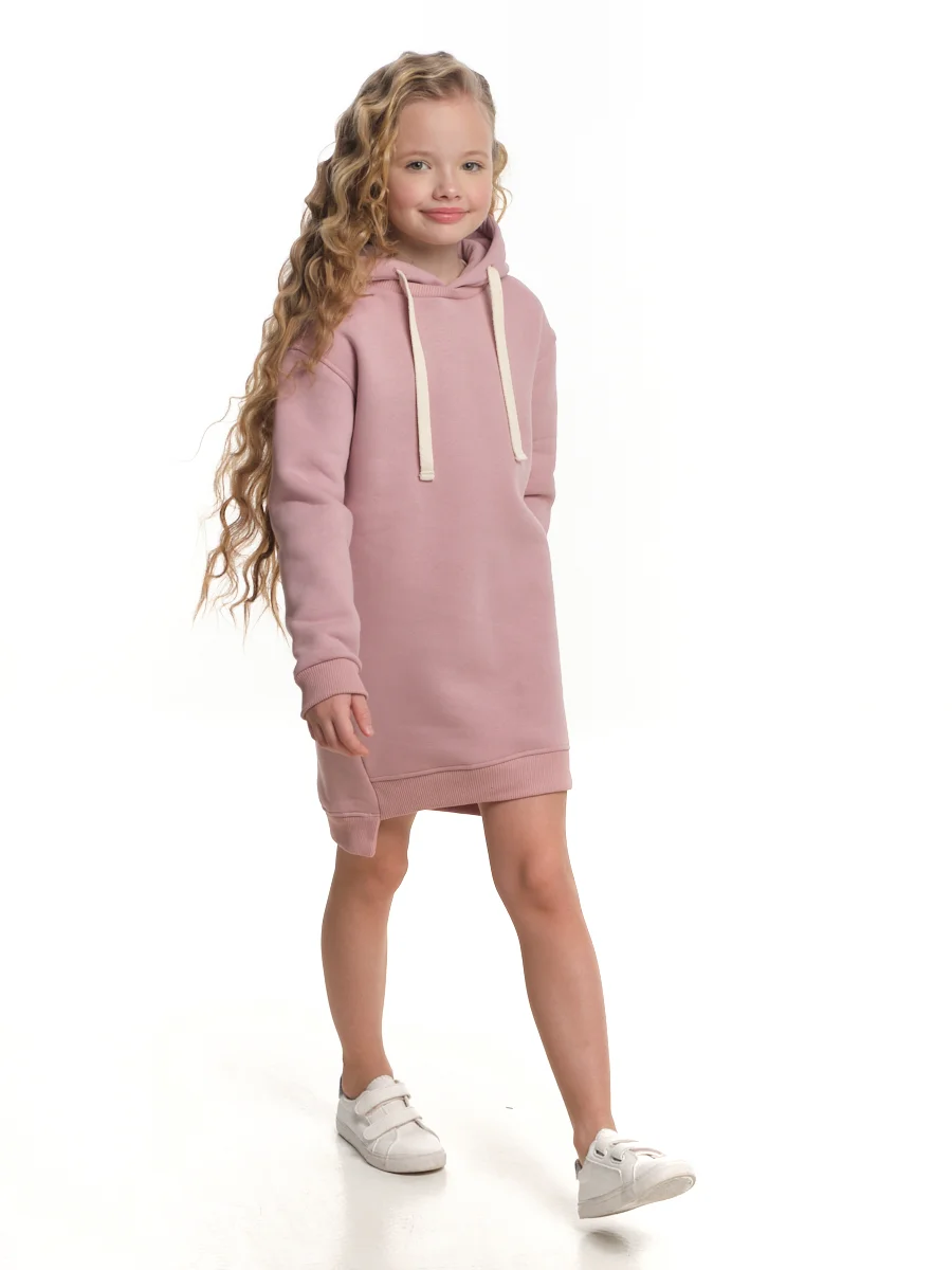 Mini Maxi/Платье-худи (с начесом) (128-146см)