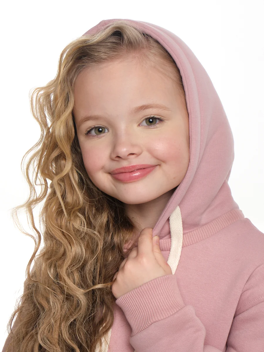 Mini Maxi/Платье-худи (с начесом) (128-146см)