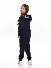 Mini Maxi / Комбинезон с капюшоном из футера для девочки и мальчика (98-122)