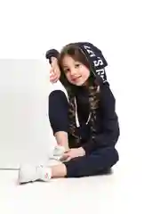 Mini Maxi / Комбинезон с капюшоном из футера для девочки и мальчика (98-122)
