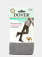 Серый меланж термо-колготки на верблюжьем меху для школьников DOVER