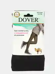 Черный термо-колготки на верблюжьем меху для школьников DOVER