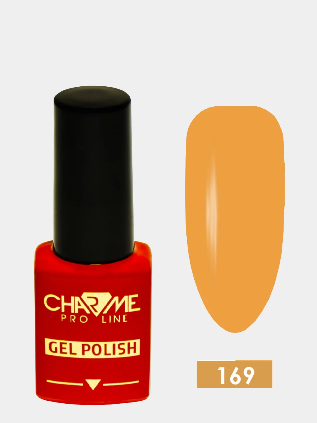 Гель-лак Charme Pro №169 "Хэллоуин" и №234 "Абрикос", 10 г