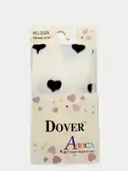 Белый колготки детские с сердечками Dover Алиса от 1 года до 10 лет цвет на выбор