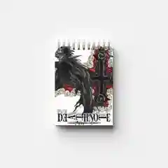 Угольный блокнот "Тетрадь смерти"