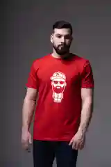 Красный футболка мужская ALGA
