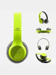 Зеленый беспроводные Bluetooth наушники Wireless P47
