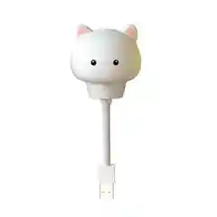 Белый детский светодиодный USB светильник,ночник