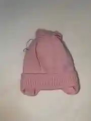 Конфетный шапка на завязках для девочки