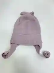 Лавандовый шапка на завязках для девочки