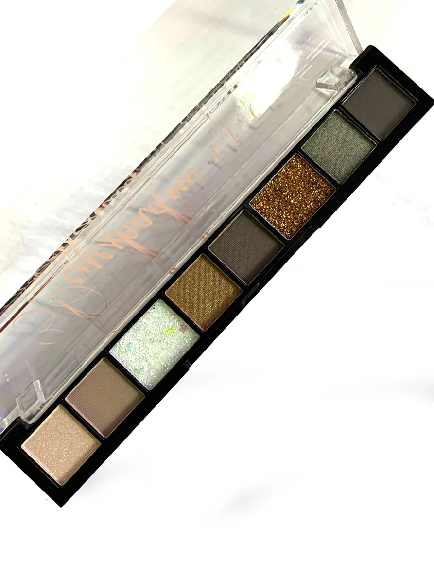 Хаки матовые тени и глиттер Dodo Girl 3d eyeshadow
