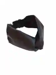 Повязка на голову из экокожи,на резинке