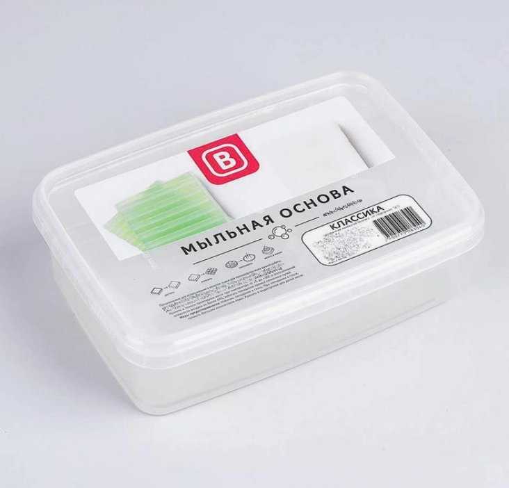 Мыльная основа Activ SLS free (прозрачная), 1 кг