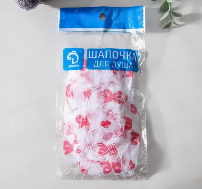 Шапочка для душа, разные цвета