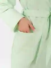 Халат банный вафельный, Фисташка