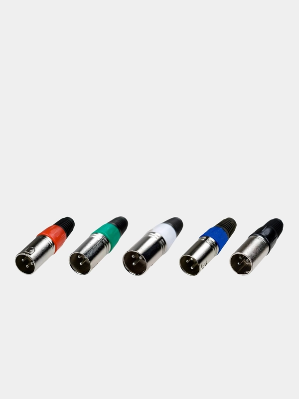 Акустический разъём XLR, 3-х контактный (папа) (У)