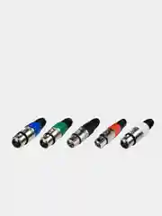 Акустический разъём XLR, 3-х контактный (мама) (У)