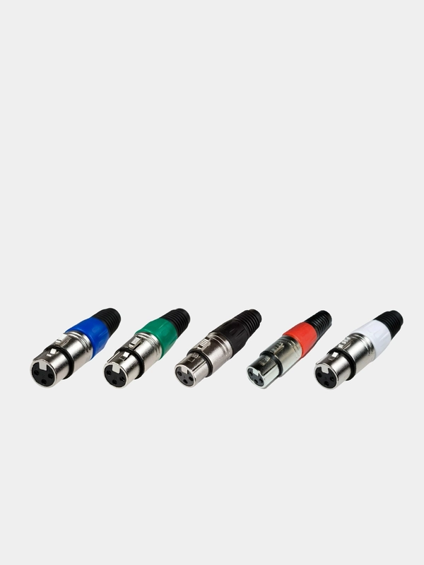 Акустический разъём XLR, 3-х контактный (мама) (У)