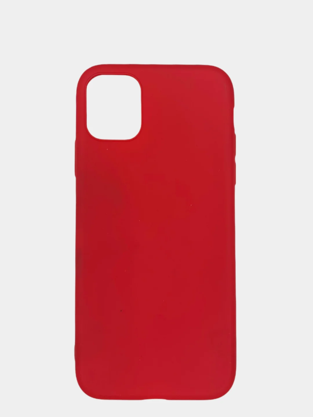 Красный чехол Apple iPhone 11 / Эппл Айфон 11 (6.1) силиконовый