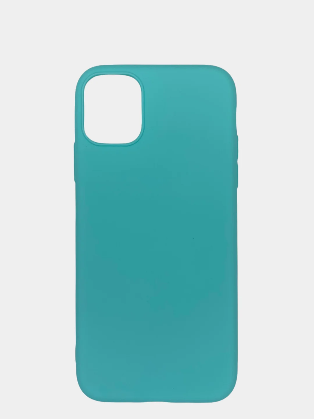 Бирюзовый чехол Apple iPhone 11 / Эппл Айфон 11 (6.1) силиконовый