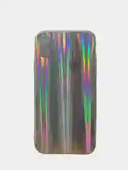 Серебряный чехол для iPhone X, XS