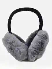 Серый меховые наушники / Цвета внутри / Теплые наушники / Головной убор