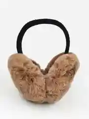 Карамельный меховые наушники / Цвета внутри / Теплые наушники / Головной убор